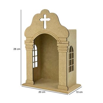 ORATORIO COLONIAL PEQUENO 20X10X28